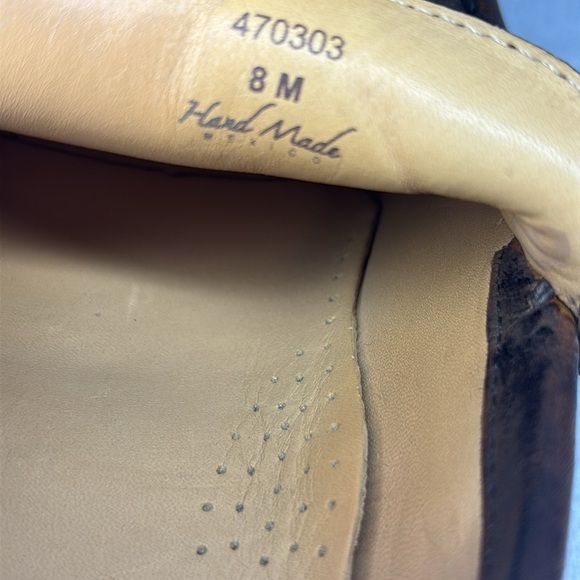 🔥🔥🔥 Alan Payne Brown Loafers with Classic Design and Durable Sole Size: 8🔥🔥🔥 - Picture 10 of 10